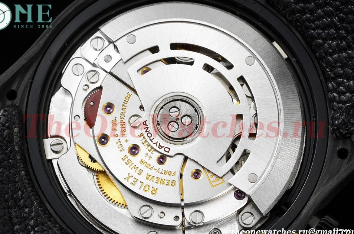 White 40mm Dial Daytona SA4130 DIW Carbon QF NY Black 1230